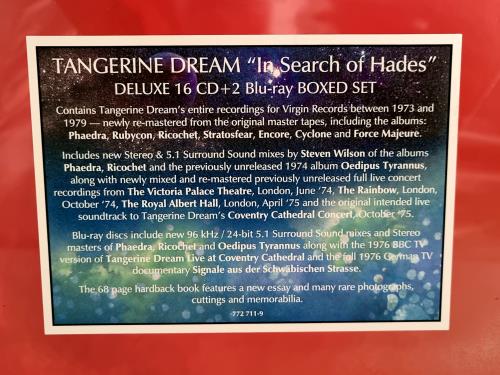 洋楽 Tangerine Dream In Search Of Hades Tangerine Dream - In Search of Hades The Virgin Recordings [CD 6